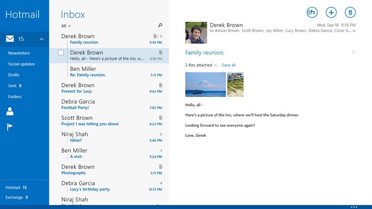microsoft mail app for windows 10
